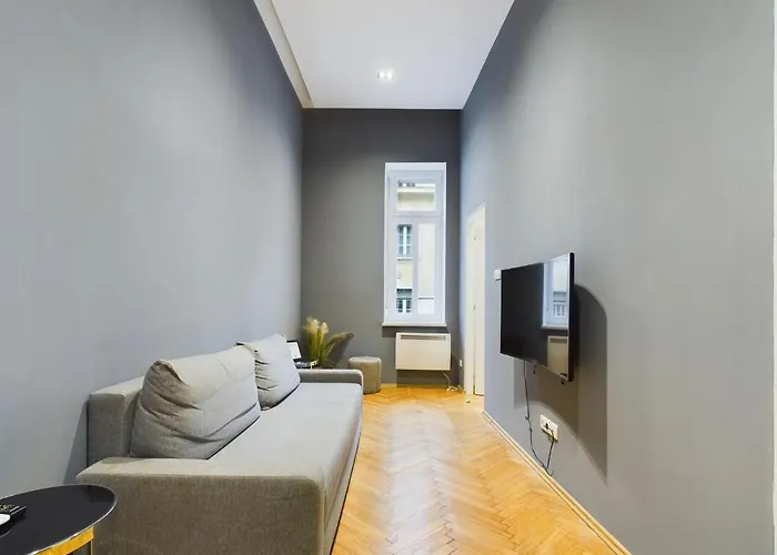 Gray Stylish Central Apartment