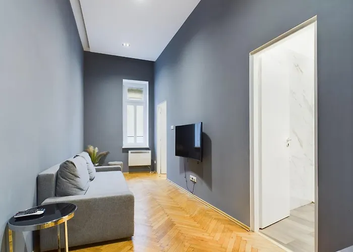 Gray Stylish Central Apartment