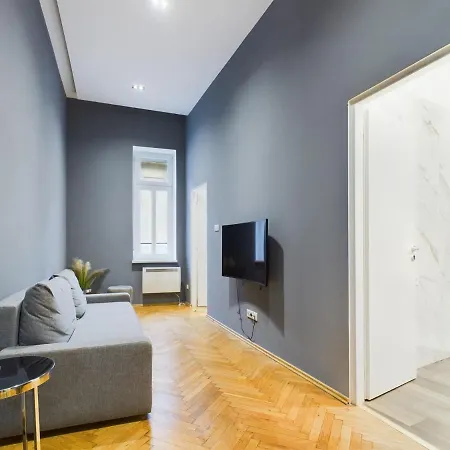 Gray Stylish Central Apartment Budapest Extérieur photo